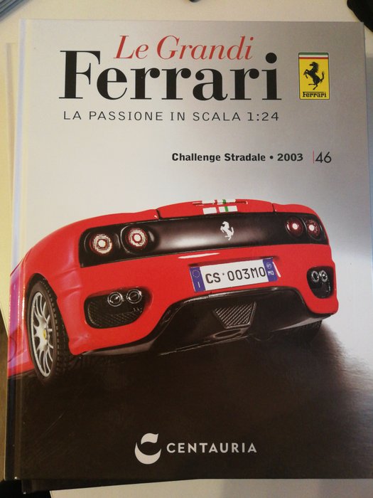 Deagostini Le Grandi Ferrari Collection No.46 With 1/24 488 SPIDER 2015