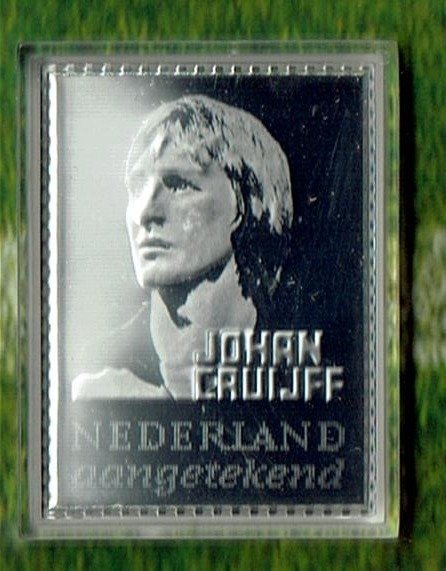 Nederland 2017 - Zilveren postzegel Johan Cruijff