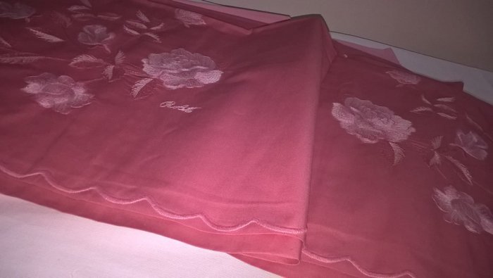 Lenzuola Matrimoniali Ricamate Paoletti.Two Double Bed Sheets With Two Pillowcases Vintage A Paoletti