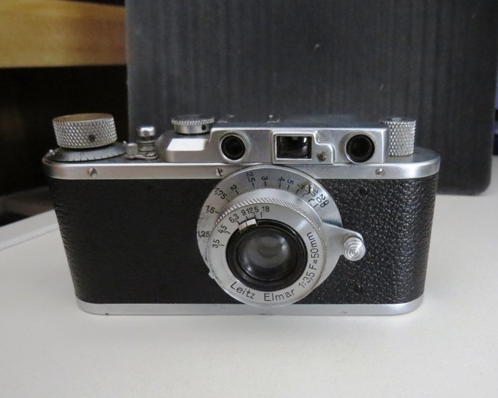 Leica II (Model D, chrome) 1934, with Leitz lens