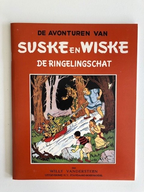Suske en Wiske - De Ringelingschat (inclusief extra map met bijlage) - sc - 1e druk heruitgave - (1991)