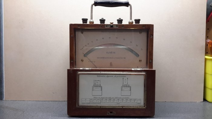 Voltmeter and calibration meter, Hartmann & Braun 1920-1930