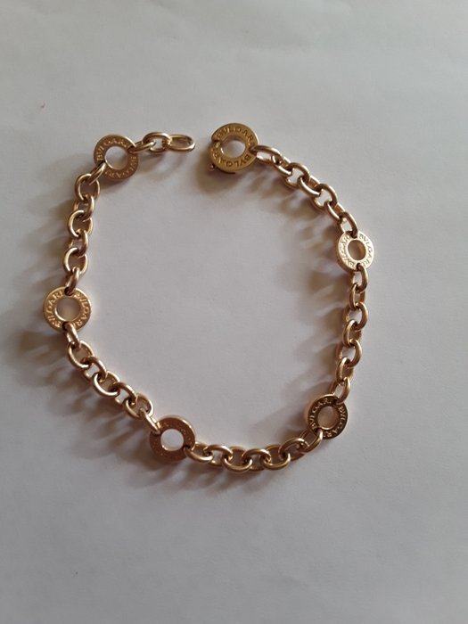 bvlgari gold charm bracelet