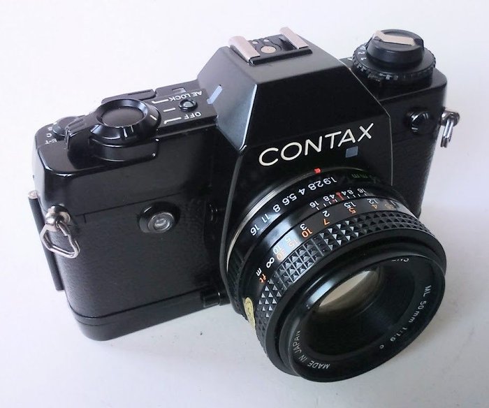 Contax 137 MD Quartz with Data Back Quartz D-5 + 50mm/1:1.9 - Catawiki