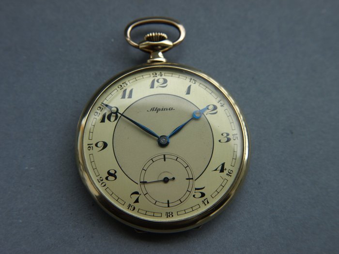 Alpina - pocket watch  - 449002  - Herren - 1901-1949