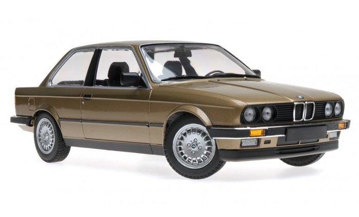 BMW 3er E30 323i Coupe Grau Metallic 1982-1994 limitiert 1 von 400 Stück 1/18 Mi 