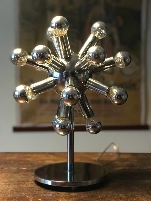 Retro Sputnik Lamp Table Catawiki, Sputnik Table Lamp Vintage