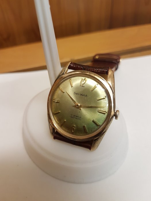Seni Watch  - Classico meccanico SWISS 17 rubini - 302433 - Uomo - 1950-1959