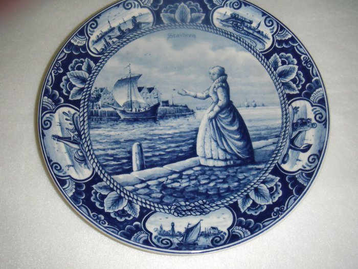 Westraven/Porceleyne Fles - Zuiderzee series of plates