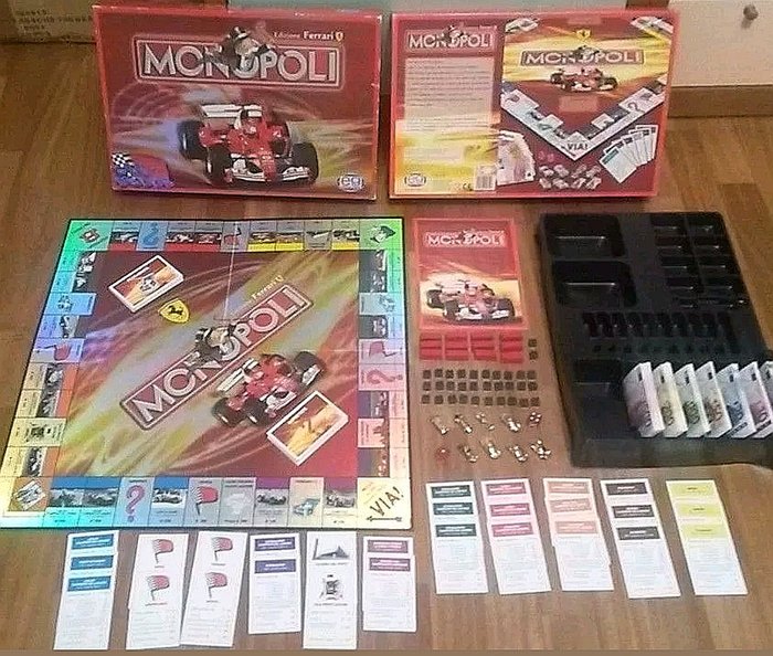 Modeller/leker - Monopoli Limited Edition for Ferrari - 2004
