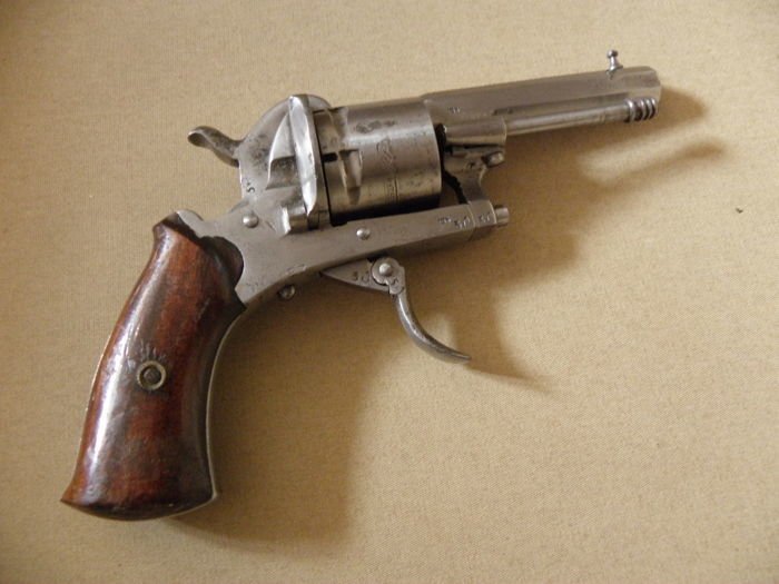 Pinfire revolver " The Guardian American Model of 1878"