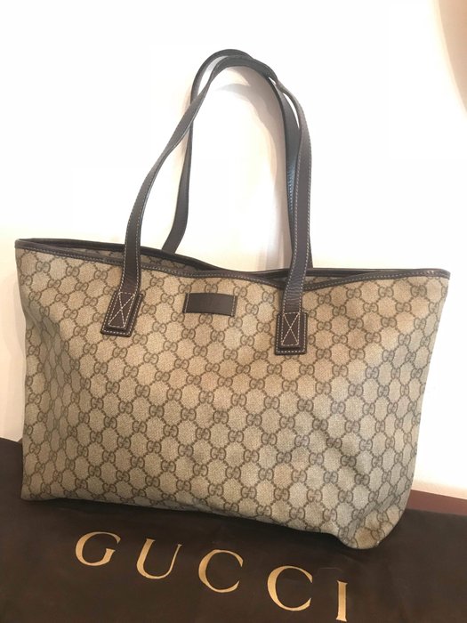 Gucci - Monogram shopper bag - Catawiki