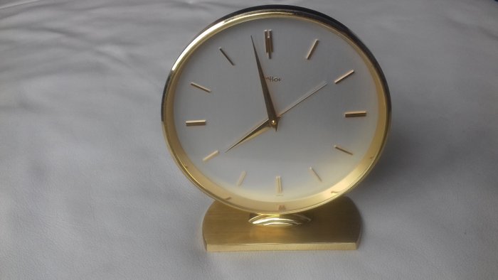 Table clock / table alarm clock Imhof with 8 day movement