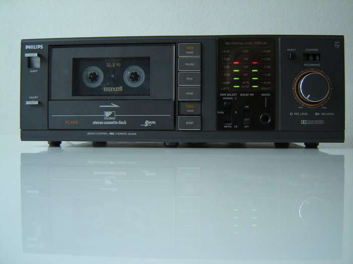 Philips stereo cassette deck