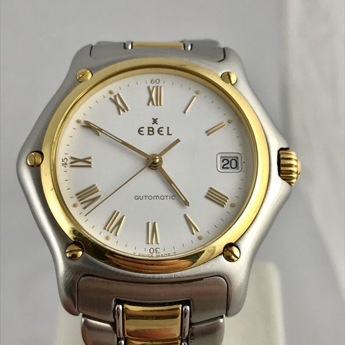 Ebel - 1911 Steel / Gold Automatic cal.80 - 1080916 - Hombre - 2000 - 2010