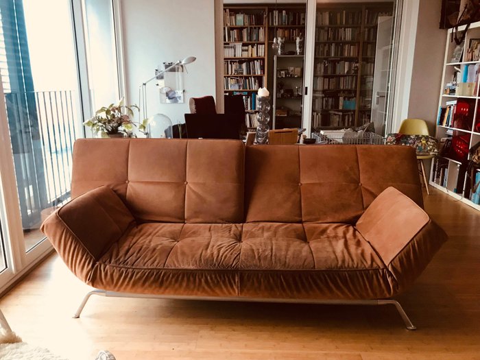 Pascal Mourgue for Ligne Roset - Smala sofa with alcantara upholstery