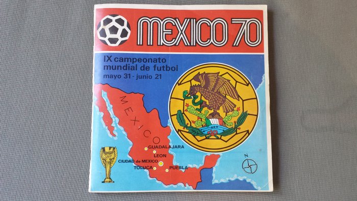 Panini - World Cup Mexico 70 - Complete International album.