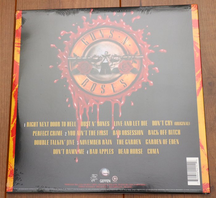 Guns N Roses Great Lot Of 3 Lp S All Classics Appetite For