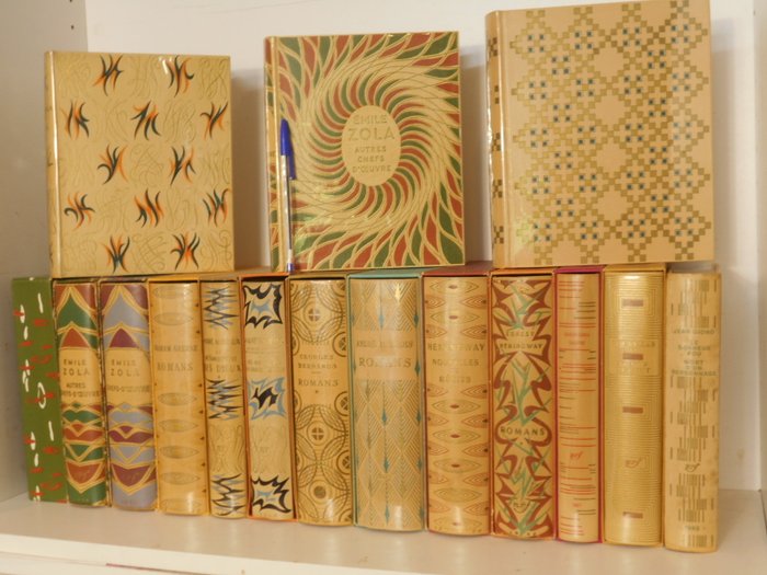 Lot de 15 volumes de la collection de cartonnage Bonnet - 1951 / 1967