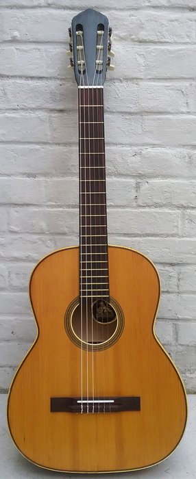 Vintage Classical Lignatone Solid Wood Guitar - From the 60s