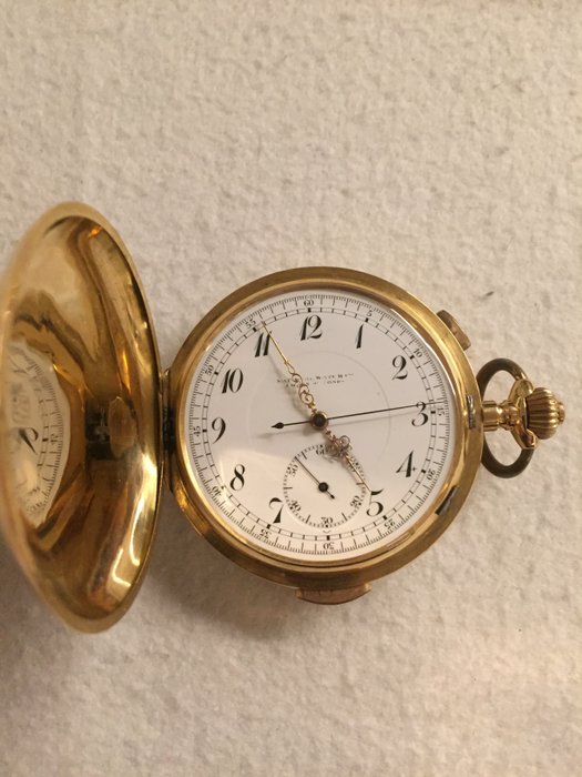 National Watch Company La Chaux de Fonds - Cronometro a ripetizione ore e quarti - Unisex - 1901-1949