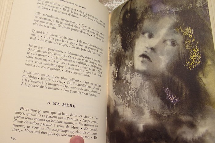 Edgar Allan Poe - Oeuvres complètes. Illustré par Leonor Fini - 1966