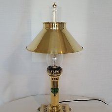 Paris Orient Express Istanbul Brass, Oriental Brass Table Lamps