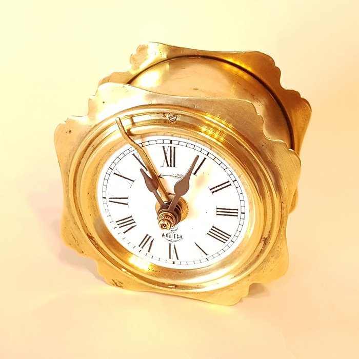 Old German alarm clock - original Gustav Becker - 1883