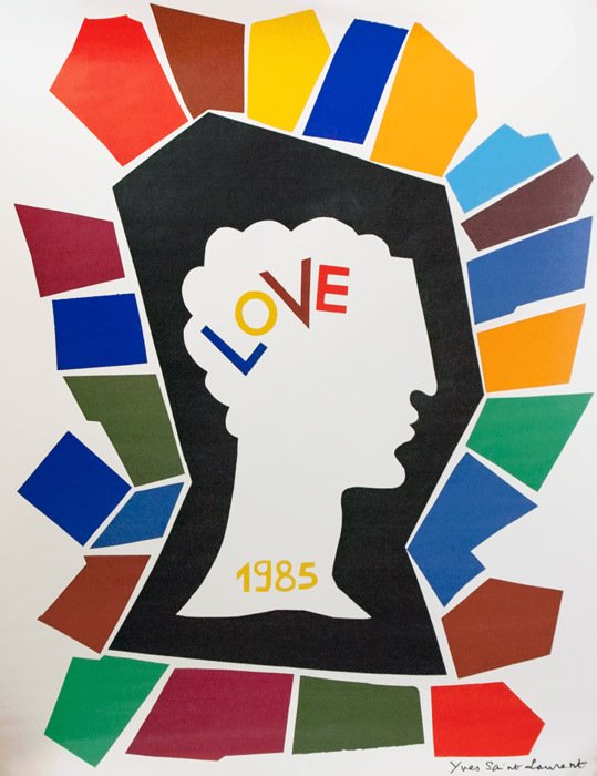 Yves Saint Laurent - 2x LOVE - 1985-1987