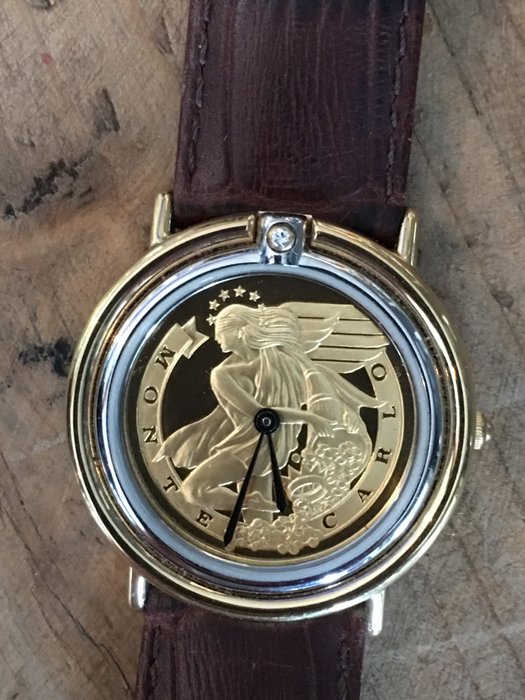 Franklin Mint - Monte Carlo Casino Watch silver dial - Hombre - 1980 - 1989