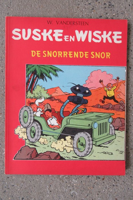 Suske en Wiske TG-64 - De snorrende snor - sc - 1e druk - (1966)
