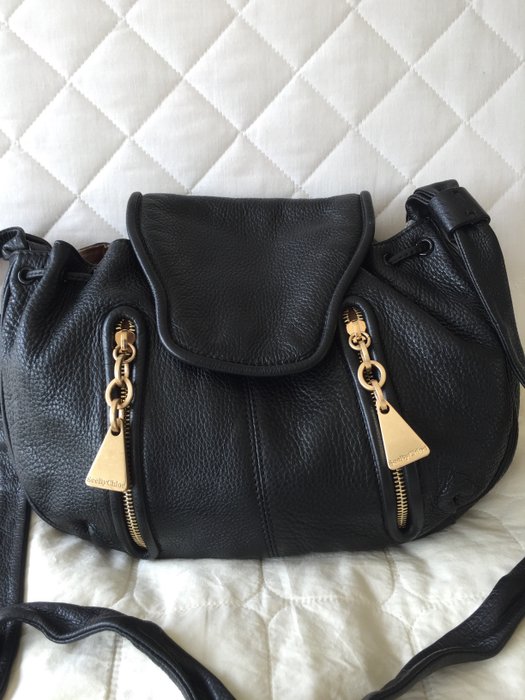 See by Chloé - Cherry crossbody black leather bag 單肩袋