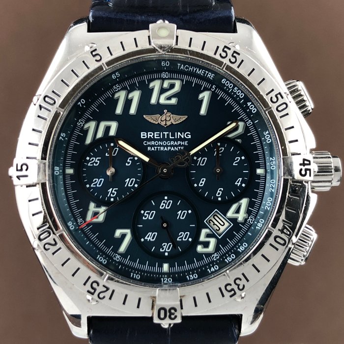 Breitling - Chronoracer Rattrapante Chronograph Limited  - Subaru Top Team 2001 - Ref.A69048 - Masculin - 2000-2010