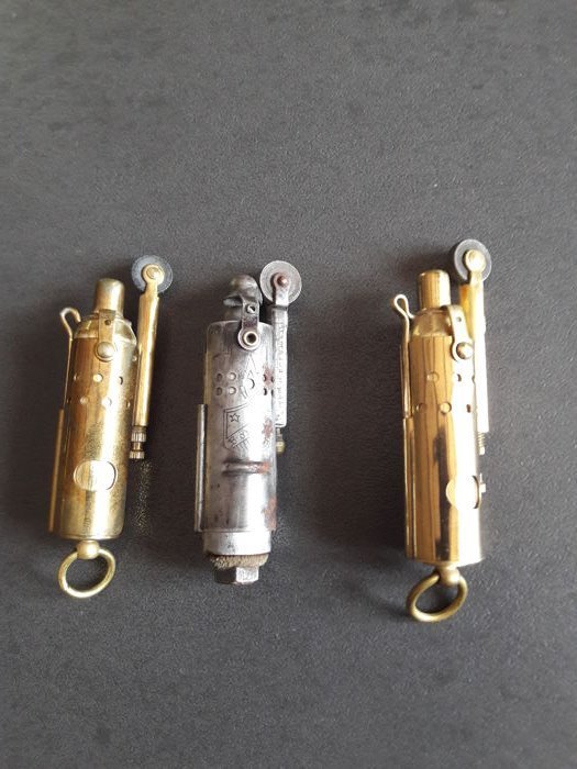 Storm lighter from the trenches of the second world war feuerzeug accendino lighter