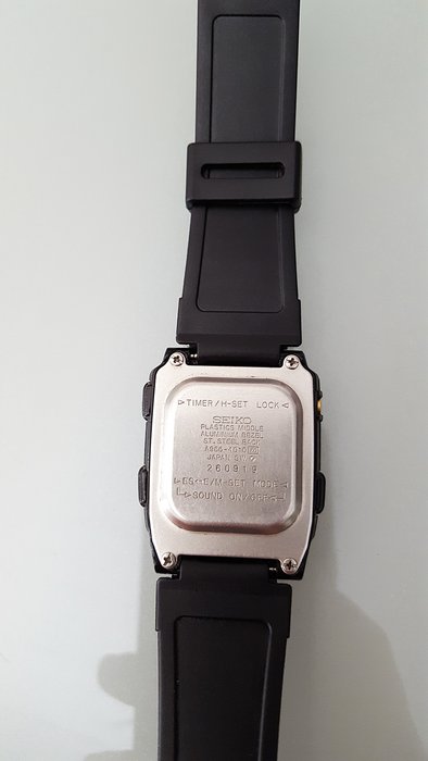 Seiko - Rare uncommon Talking Watch in box - A966-4010 - Unisex - 1980 ...