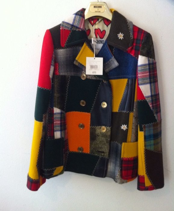 vintage moschino puffer jacket