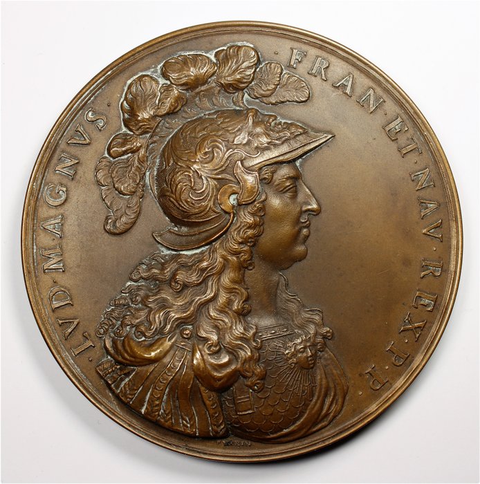 France - Medal 'Louis XIV - NEC PLURIBUS IMPAR 1674' by Varin
