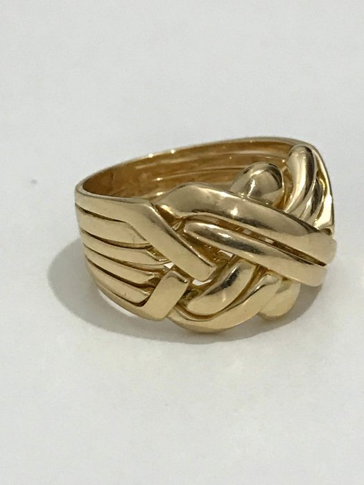  Turkish  wedding  ring  in 18 kt gold  13 30 g Catawiki