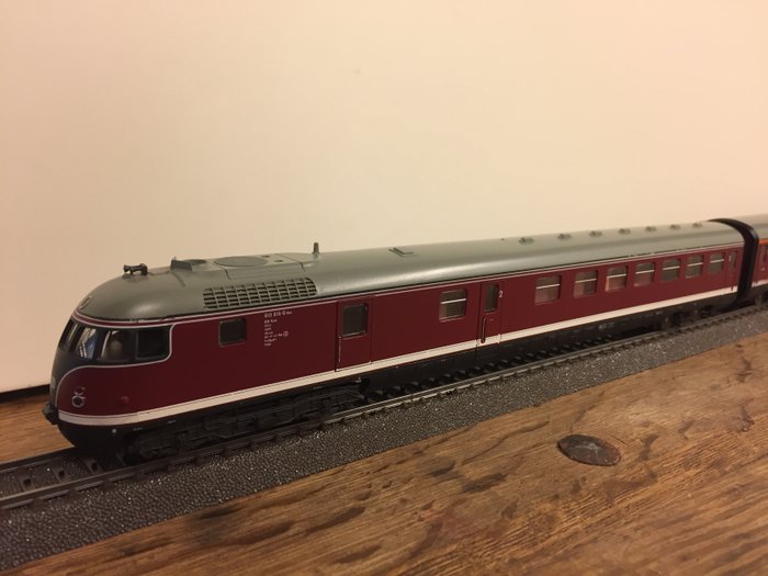 Lima H0 - 149808 - Railcar - Lima Golden Series VT 08 modified for AC - DB