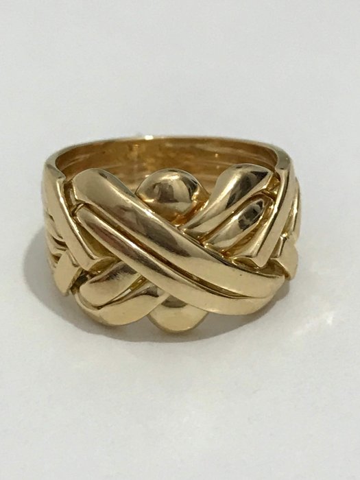 Turkish wedding ring in 18 kt gold - 13.30 g