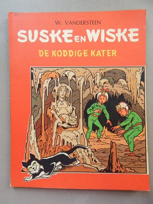 Suske en Wiske TG-54 - De Koddige Kater - sc- 1e druk - (1965) 