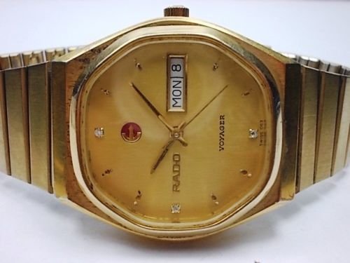 Rado - Voyager - Gold plated model no. 636.4000.2 - Herre - 1970-1979