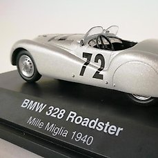 1 43 Schuco BMW 328 Roadster #72 02831 Mille Miglia 1940 for sale online 
