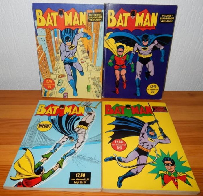 Batman - Complete 4-delige reeks van De Geïllustreerde Pers - 4x sc (1967)