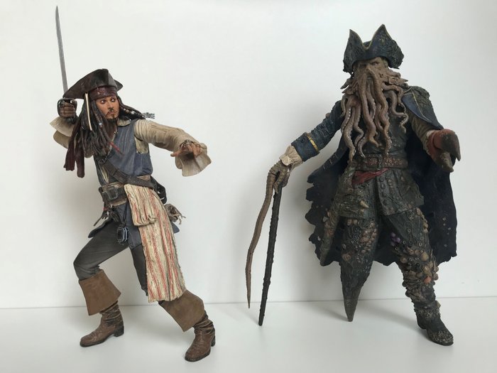 Pirates Of The Caribbean Capt Jack Sparrow And Davy Jones Catawiki