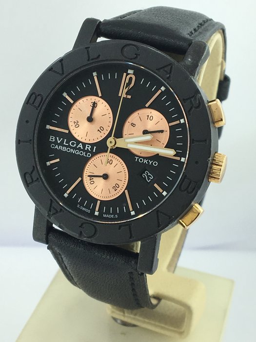 bvlgari carbon gold watch limited edition