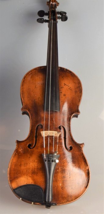 Antique Violin Engraved “Stainer” and Labelled: “Violin Jacobus Stainer in absam prope oenipontum 17”