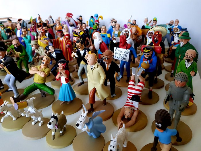Hergé - 111x figurines Moulinsart - Tintin: La Collection Officielle - (2011-2015) 