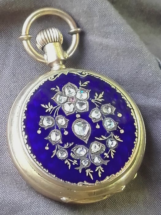 JF.Boutte - pocket watch - Uniszex - 1850-1900