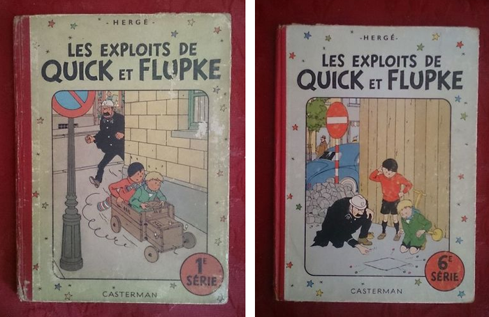 Quick et Flupke T1 + T6 - Les Exploits de Quick et Flupke - Catawiki